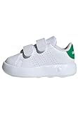 Adidas Mixte bébé Advantage Shoes Kids, Cloud White/Cloud White/Green, 23 EU