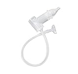 SGK Mouche bébé manuel, pas besoin de changer de filtre ni d'embout, facile à nettoyer., Transparent, Longueur 38, Largeur 7,5 Hauteur 2,2, (0002)