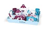 Smoby - La Reine des Neiges - Plateau Tea Time XL - 17 Accessoires - Verres, Assiettes, Théière à l'Anglais, Sucrier et Autres - A Partir de 3 Ans - Fabrication Française