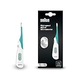Braun High Speed Thermomètre numérique | Pour utilisation multi-sites | Voie orale, rectale ou axillaire | Convient aux bébés et aux nourrissons | Marque #1 auprès des médecins(1) | PRT1000