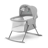 kk Kinderkraft Berceau Bébé Lovi, 3en1, Lit de Voyage, 0 à 9 kg, Gris, 1 Unité