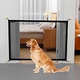Barrière de Sécurité pour Bébés et Chiens 100 * 78CM - Barrière Chien sans Percage et Barrière Sécurité Enfant pour Escaliers, Couloirs