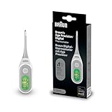 Braun Age Precision Thermomètre numérique | Pour utilisation multi-sites | Voie orale, rectale ou axillaire | Convient aux bébés et aux nourrissons | Marque #1 auprès des médecins(1) | PRT2000