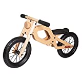 Woomax 85374 Classic 12 Vélo sans pédales en Bois Multicolore