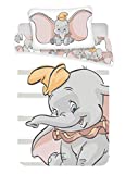 Dumbo Disney - Parure de Lit Bébé - Housse de Couette Coton
