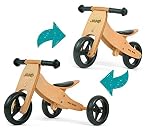 Milly Mally Jake Draisienne à Deux ou Trois Roues Vélo en Bois Natural