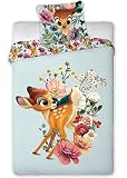 Disney Bambi 006 Parure de lit pour Enfant 100 x 135 cm + 40 x 60 cm
