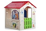 Chicos - La Maison Contry Cottage | Maison pour Enfant Exterieur | Cabane de Jardin pour Enfants +24 Mois | Robuste et Durable avec Montage Facile (89607)